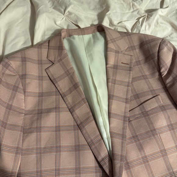 Steve Harvey Celebrity Edition Elegant Checkered Men's Blazer - Picture 4 of 13